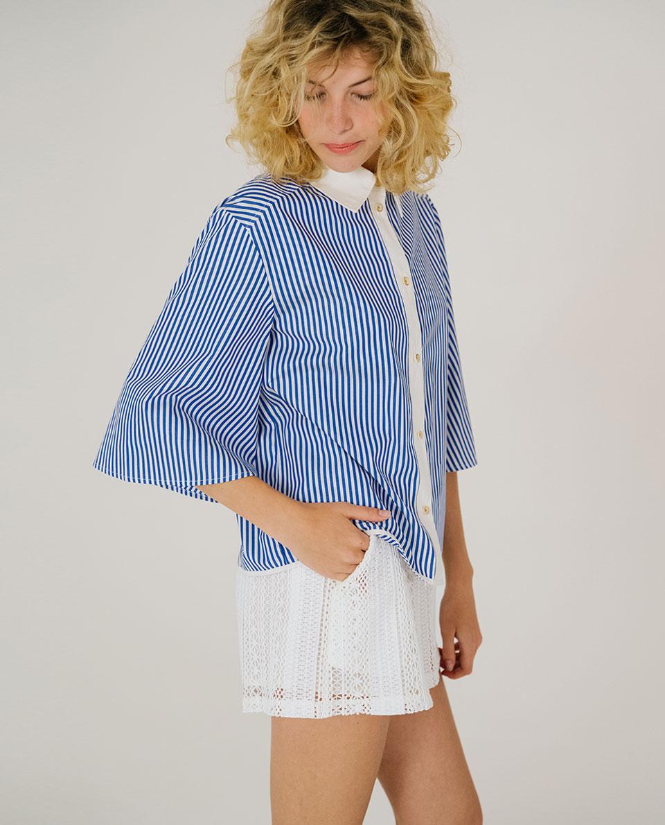 Tinsels Chemise COSTA – AIRPLANE Marine
