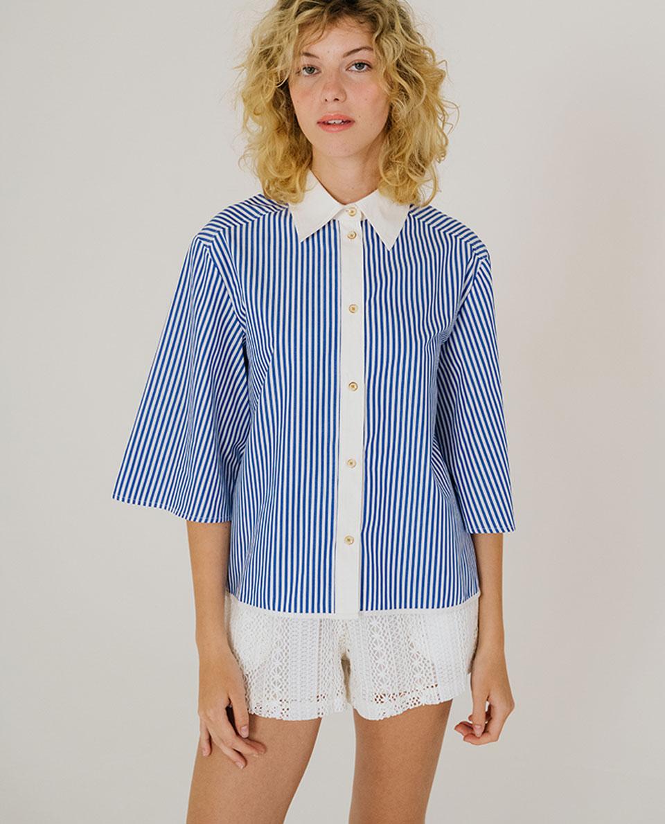 tinsels Chemise COSTA – AIRPLANE Marine