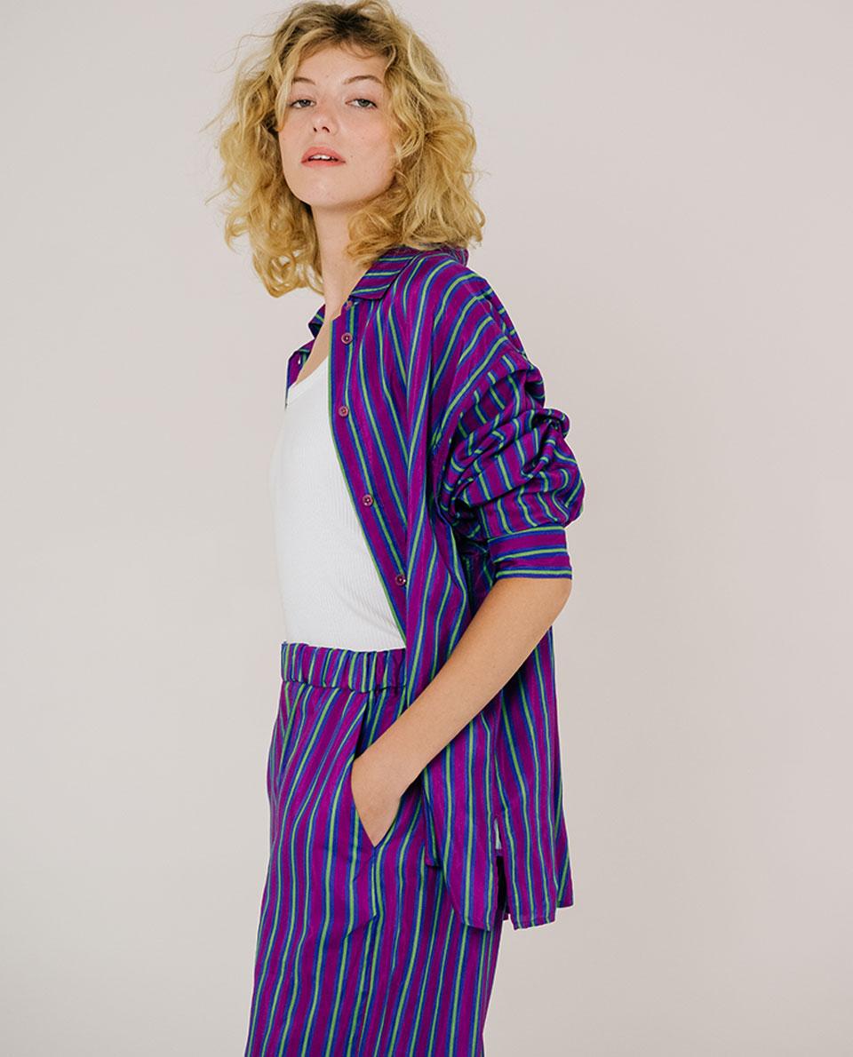 Tinsels Chemise WYOMING – FARNIENTE Purple