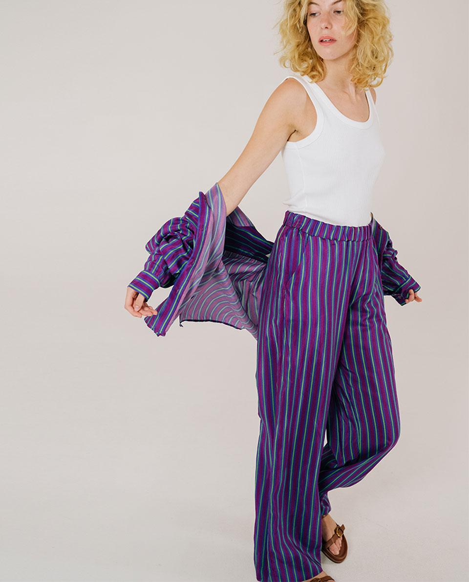 Tinsels Pantalon PAKOLM – FARNIENTE Purple