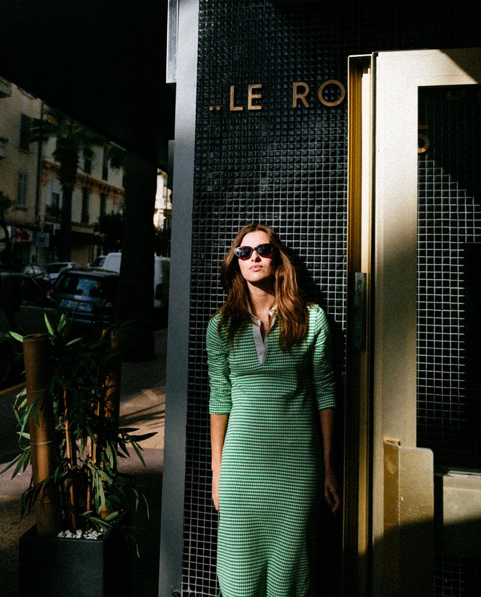 tinsels Robe CERISE – KANTORI Green