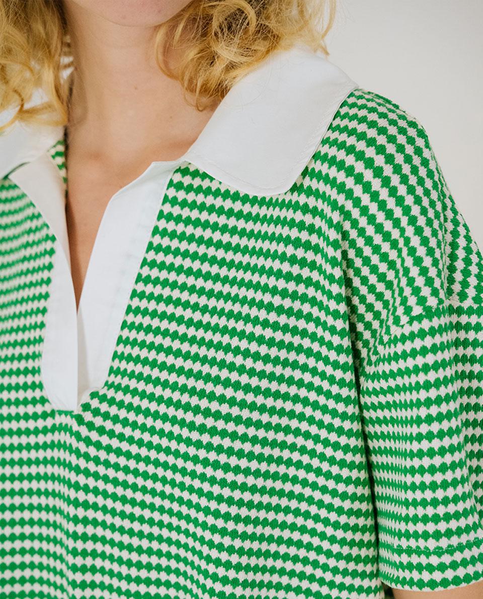 Tinsels Top CLAUDY – KANTORI Green