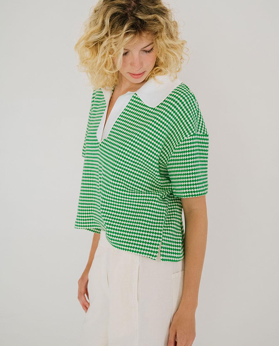 Tinsels Top CLAUDY – KANTORI Green