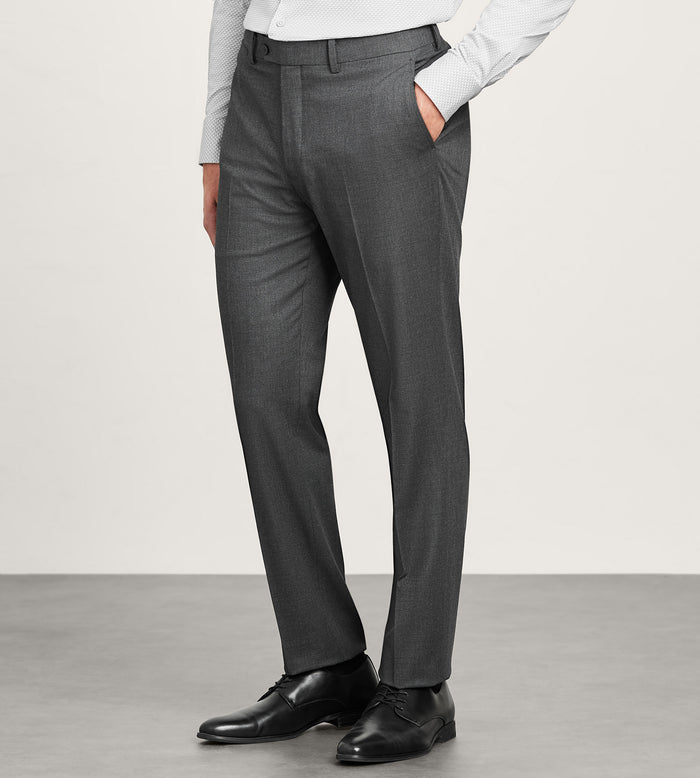 tip top Modern Fit 360° Stretch Black Suit Separate Pants