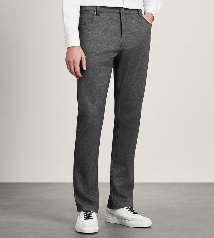 Tip Top Modern Fit Five-Pocket 360° Stretch Knit Casual Pants