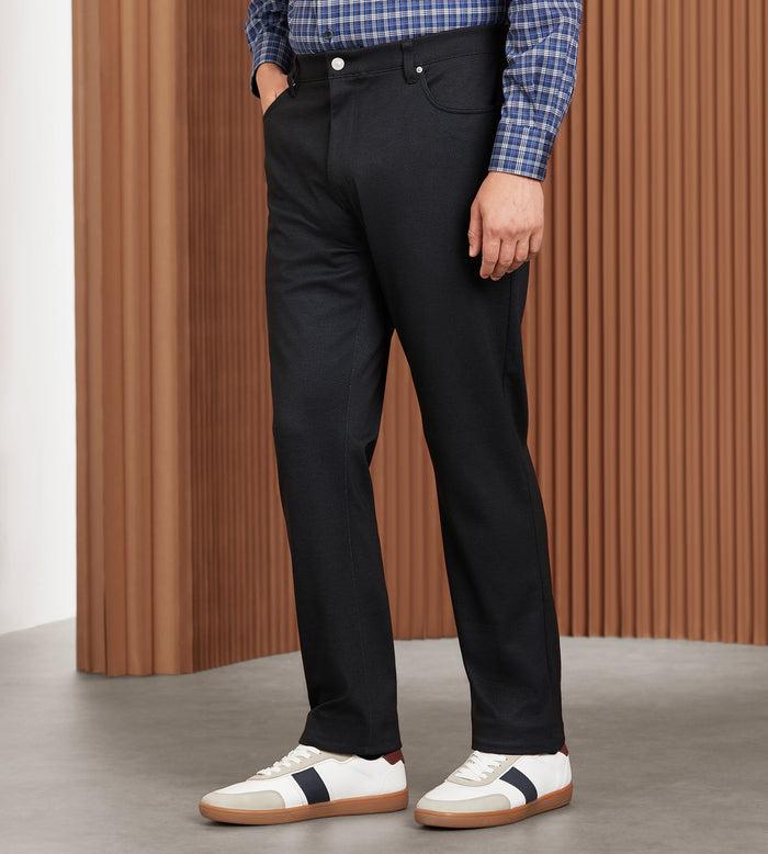 Tip Top Modern Fit Five-Pocket 360 Stretch Knit Casual Pants