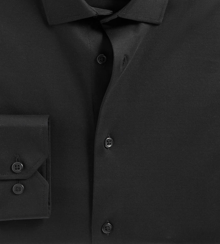 Tip Top Slim Fit 360° Stretch Knit Non-Iron Soft Touch Jersey Dress Shirt