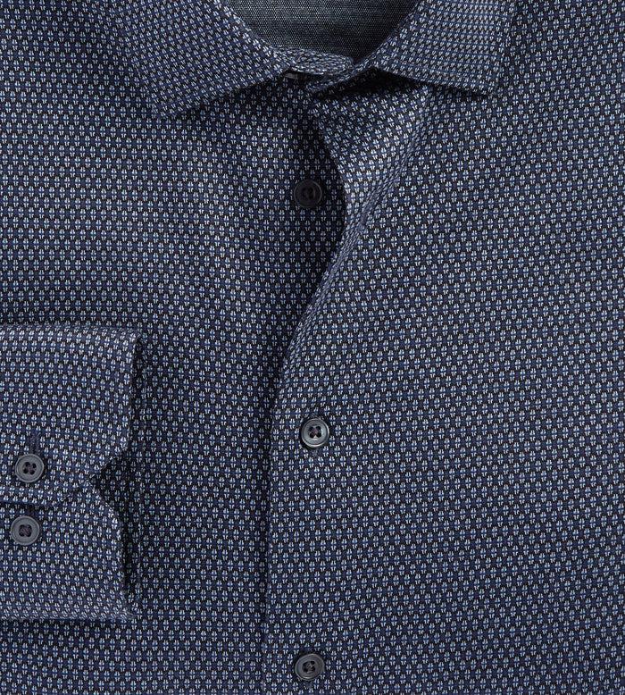 Tip Top Slim Fit 360° Stretch Soft Touch Jacquard Jersey Dress Shirt