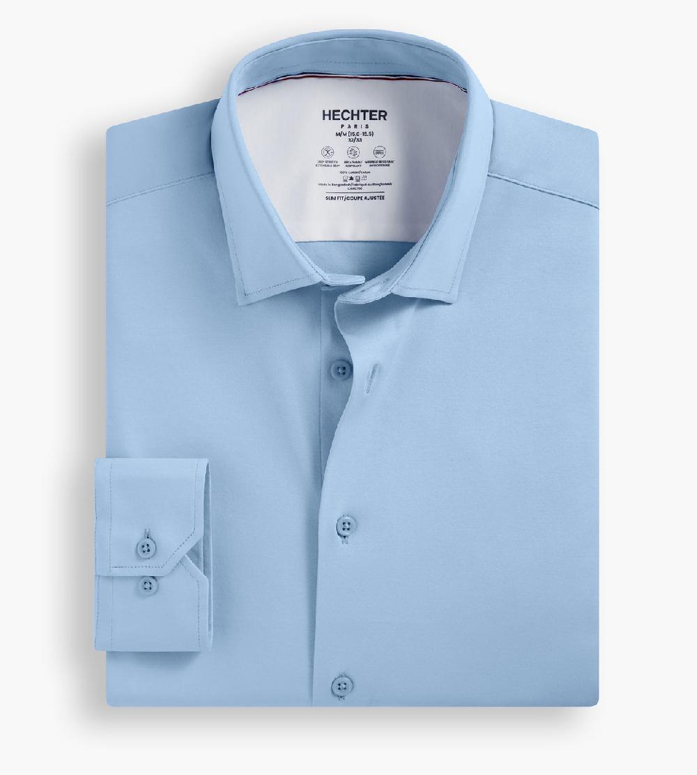 Tip Top Slim Fit 360° Stretch Soft Touch Jersey Dress Shirt