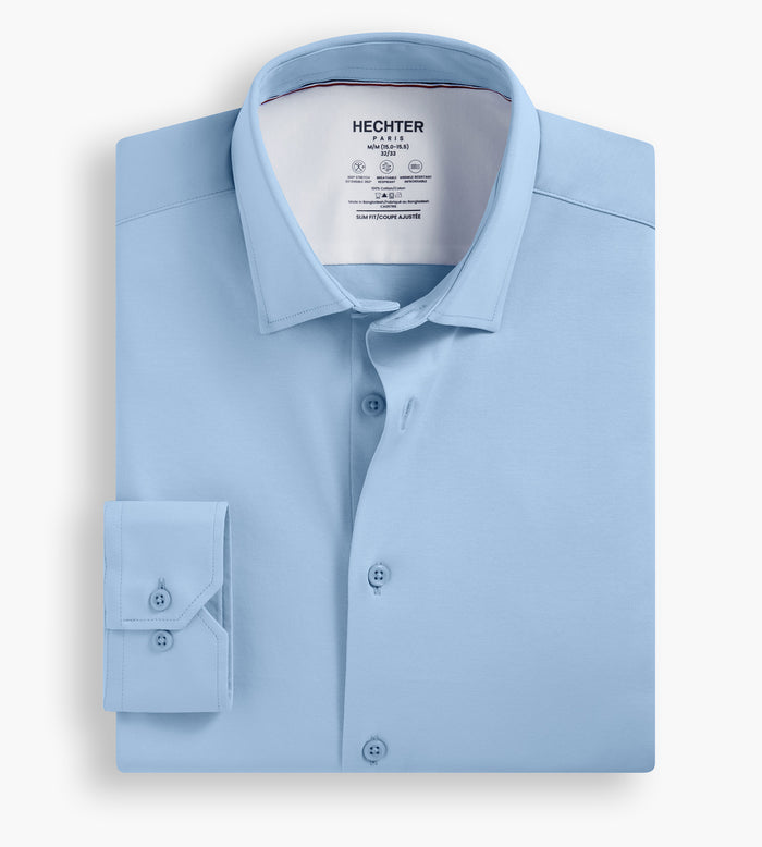 tip top Slim Fit 360° Stretch Soft Touch Jersey Dress Shirt