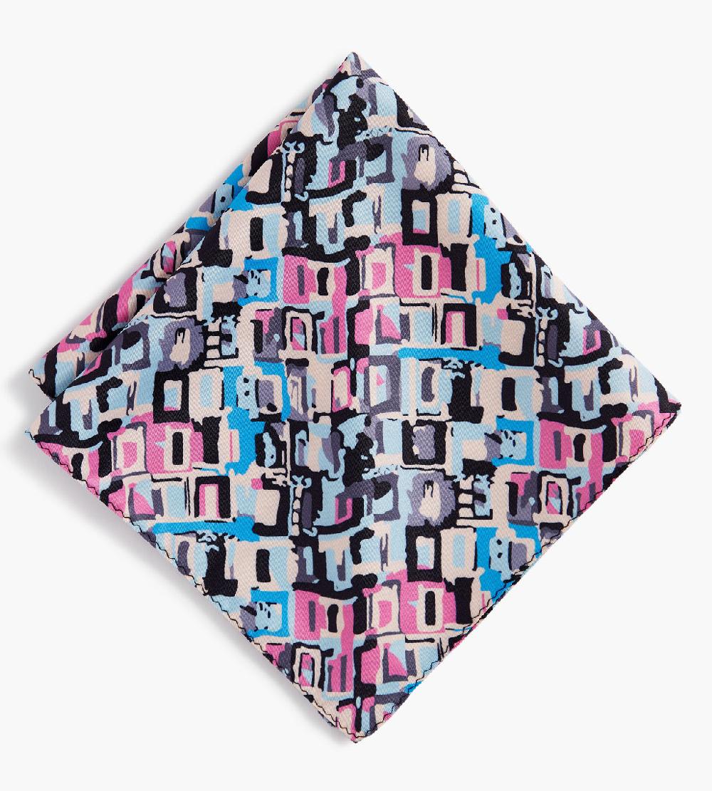 Tip Top Abstract Pocket Square