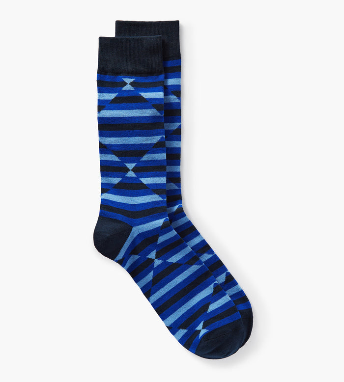 Tip Top Argyle Stripe Socks