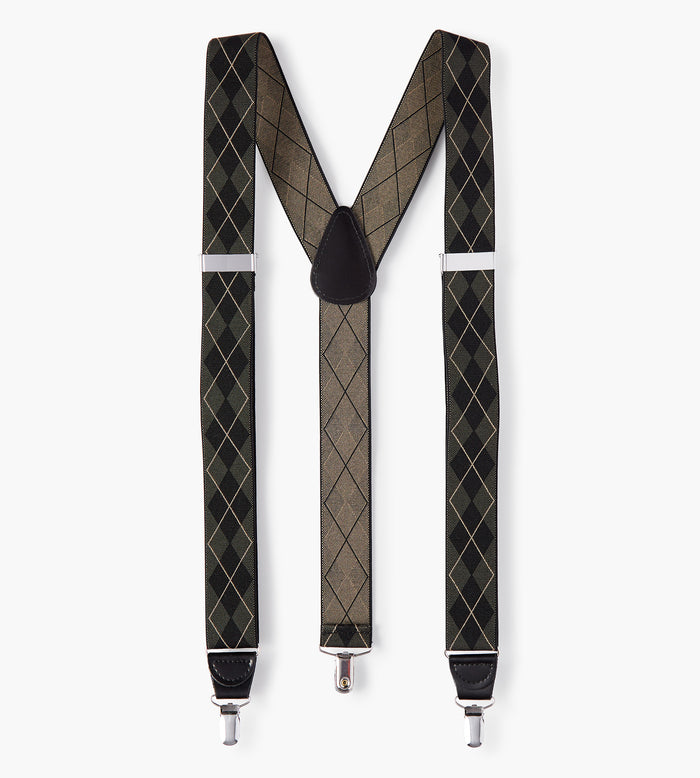 Tip Top Argyle Suspender