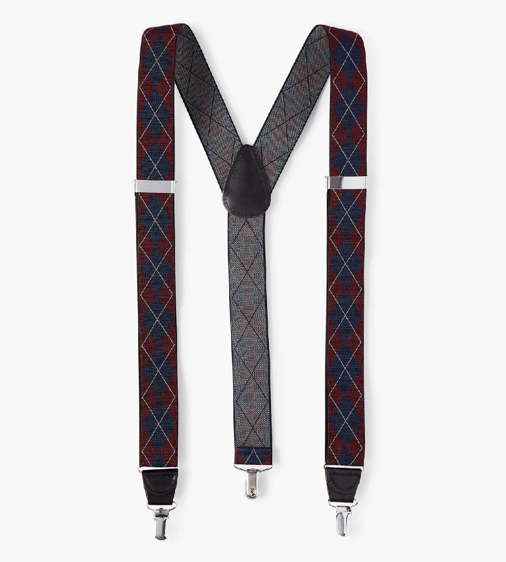 Tip Top Argyle Suspender
