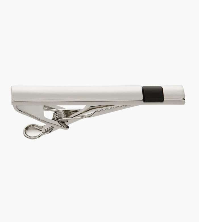 Tip Top Black Stone Tie Bar