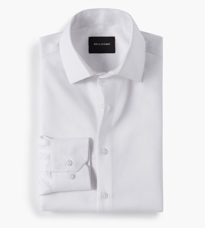 tip top Boys Non-Iron Sateen Dress Shirt