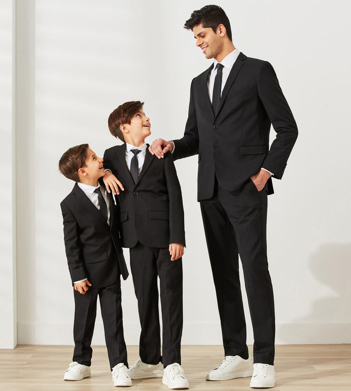 Tip Top Boys Solid Suit Pants