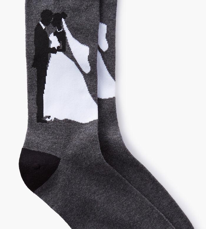 Tip Top Bride & Groom Socks