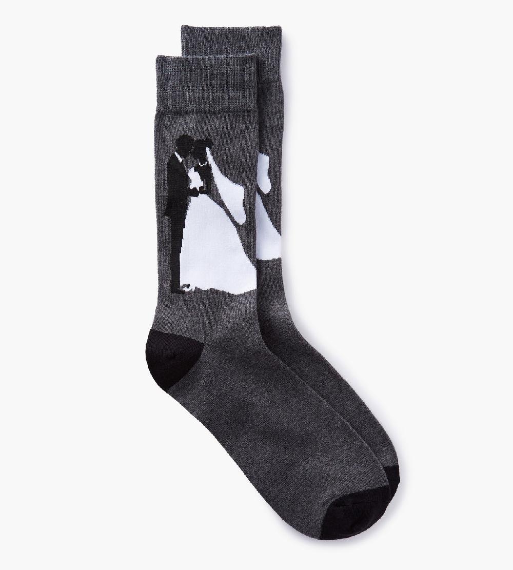 Tip Top Bride & Groom Socks