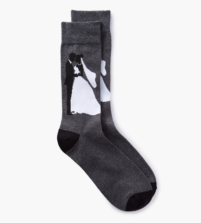 Tip Top Bride & Groom Socks