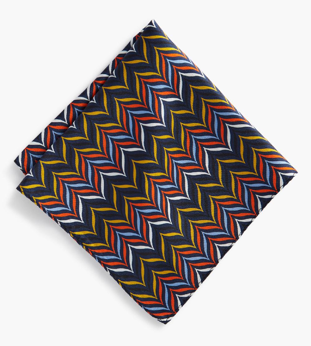 Tip Top Chevron Pocket Square
