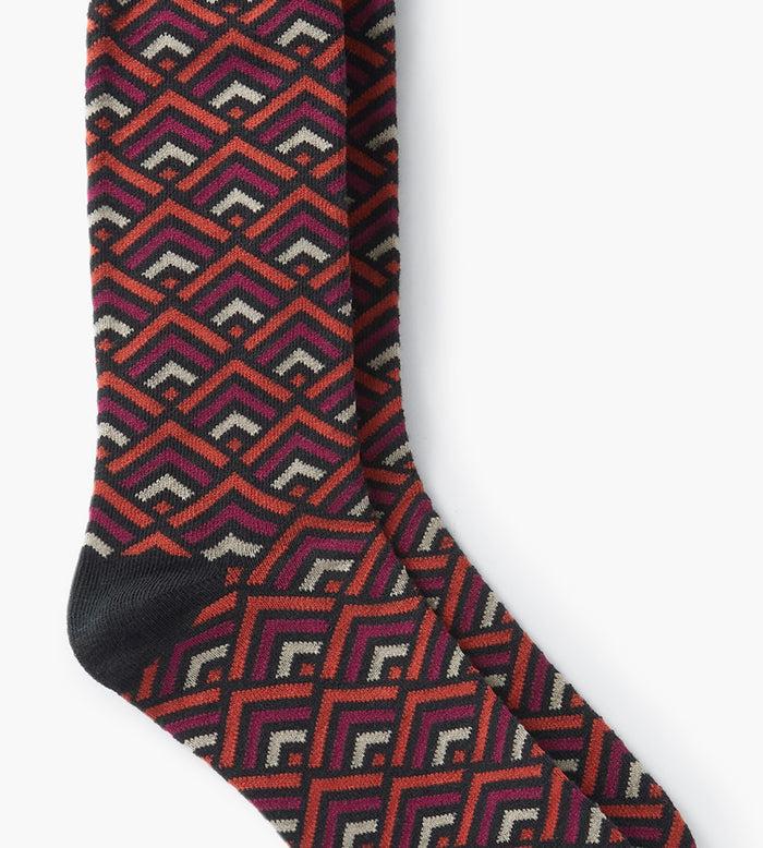 Tip Top Chevron Socks