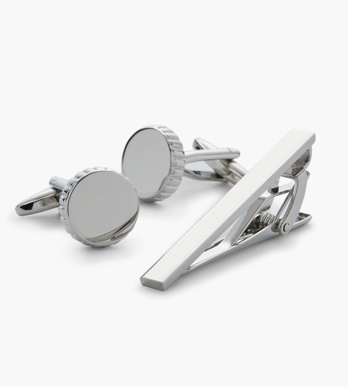 tip top Cufflink & Tie Bar Set