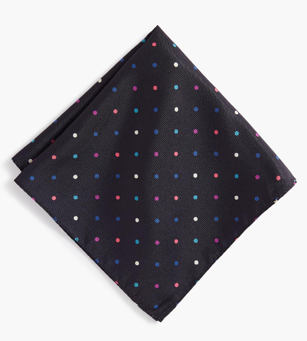 Tip Top Dot Pocket Square