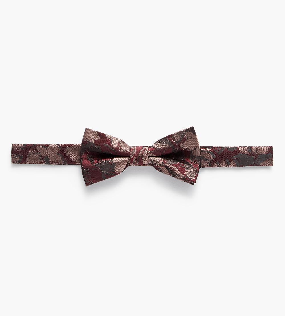Tip Top Floral Jacquard Bow Tie