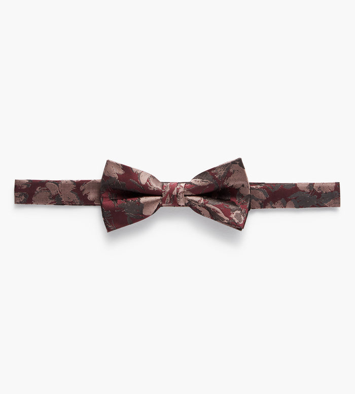 Tip Top Floral Jacquard Bow Tie