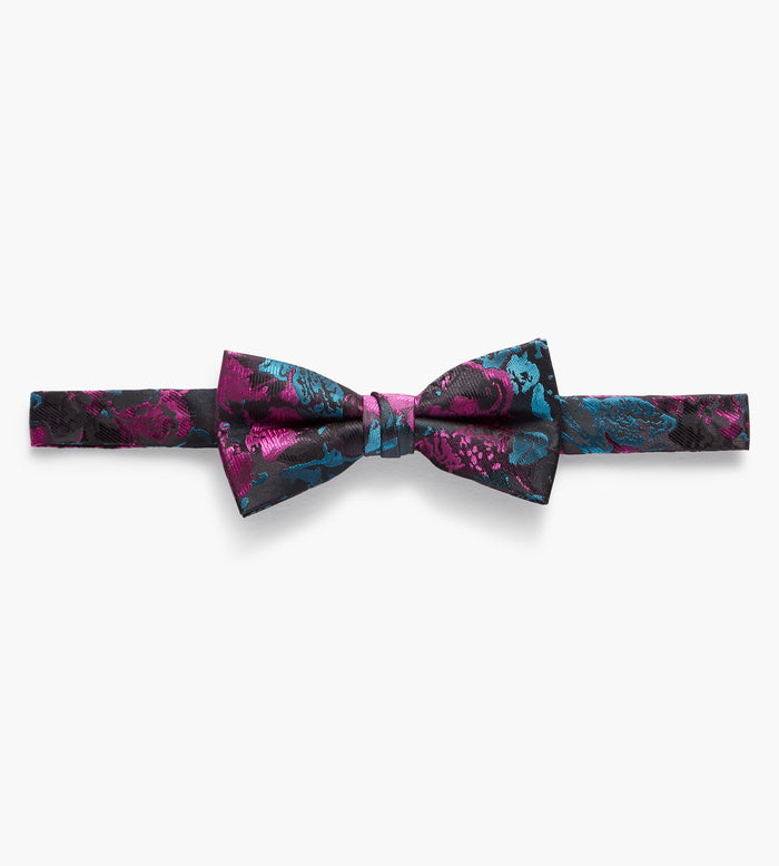 Tip Top Floral Jacquard Bow Tie