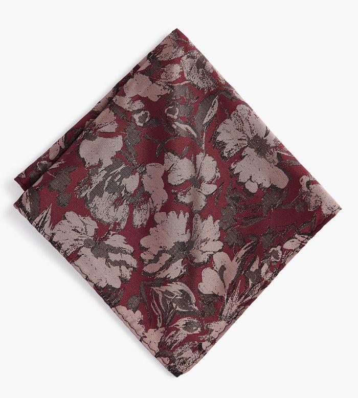 Tip Top Floral Jacquard Pocket Square