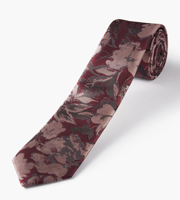 Tip Top Floral Jacquard Tie