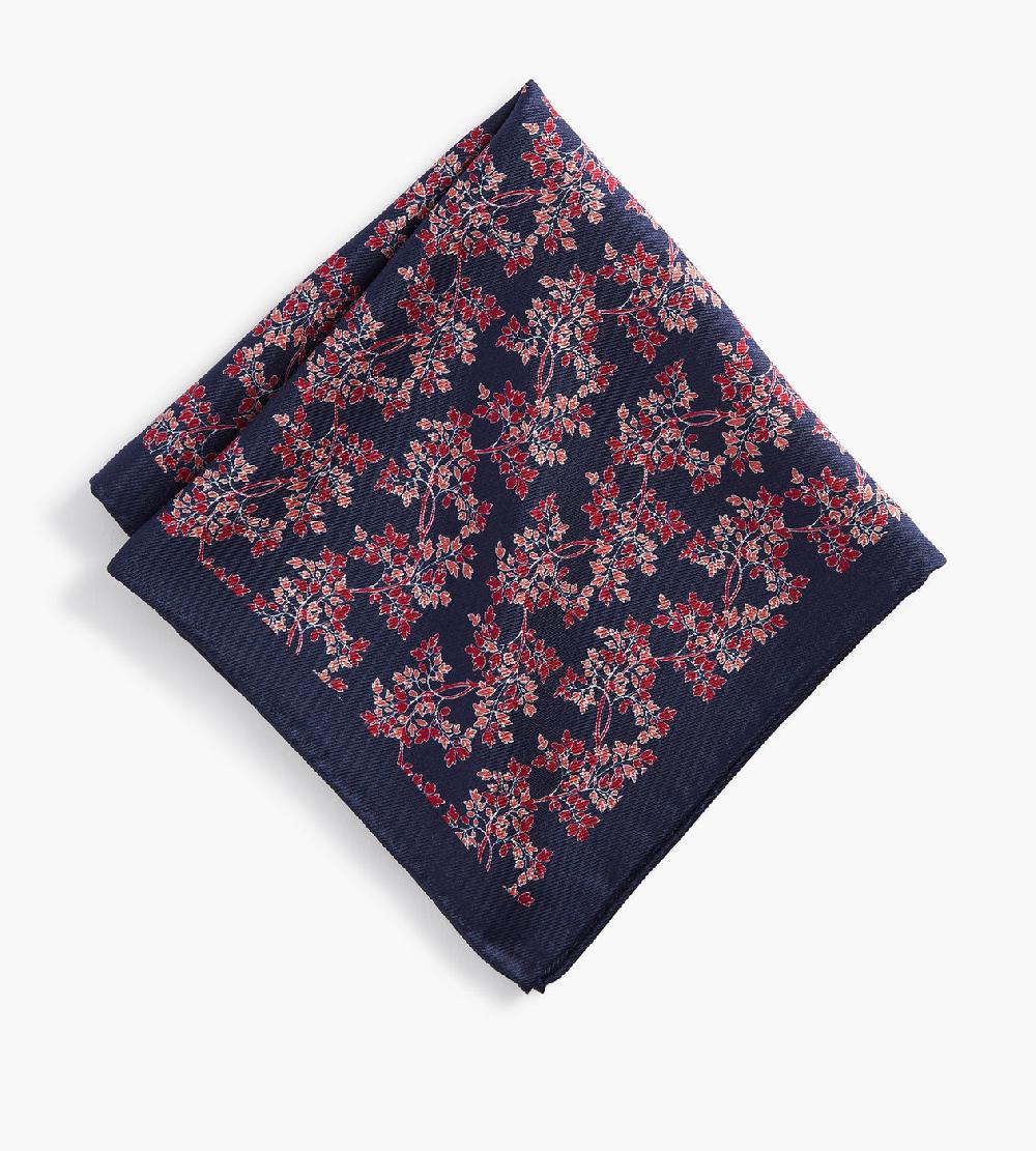 Tip Top Floral Pocket Square