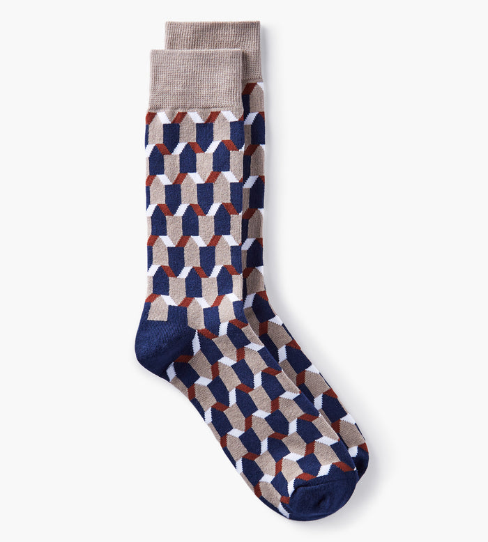 Tip Top Geo Socks