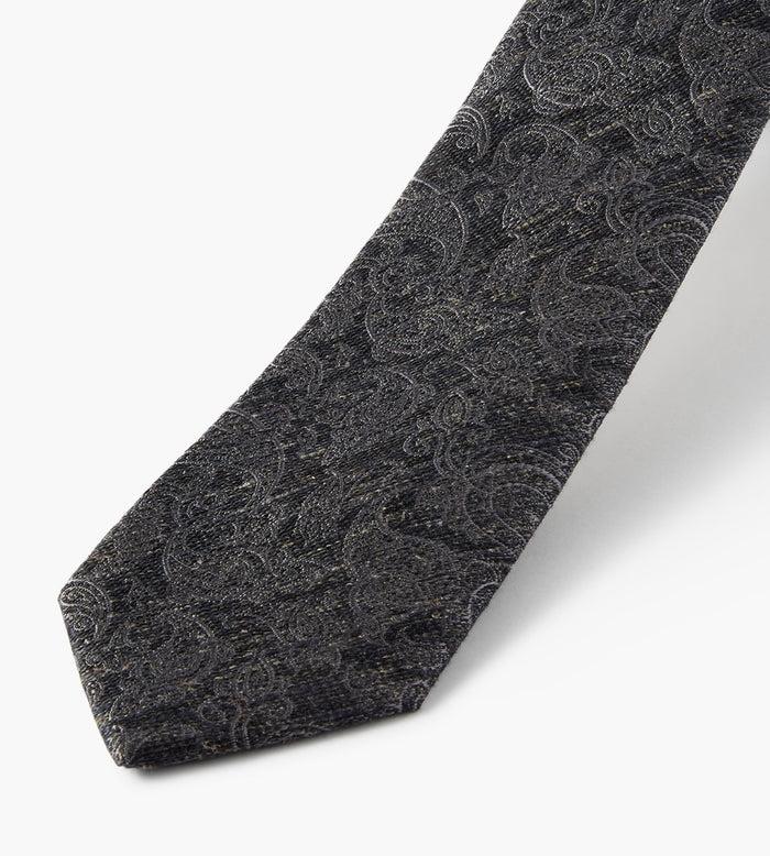 Tip Top Heathered Tie Paisley