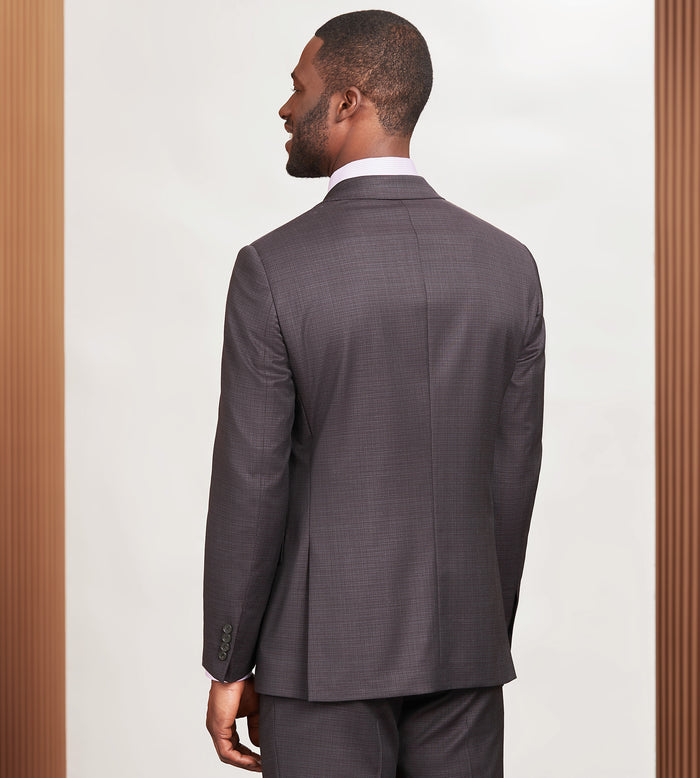 Tip Top Modern Fit Burgundy Neat Suit