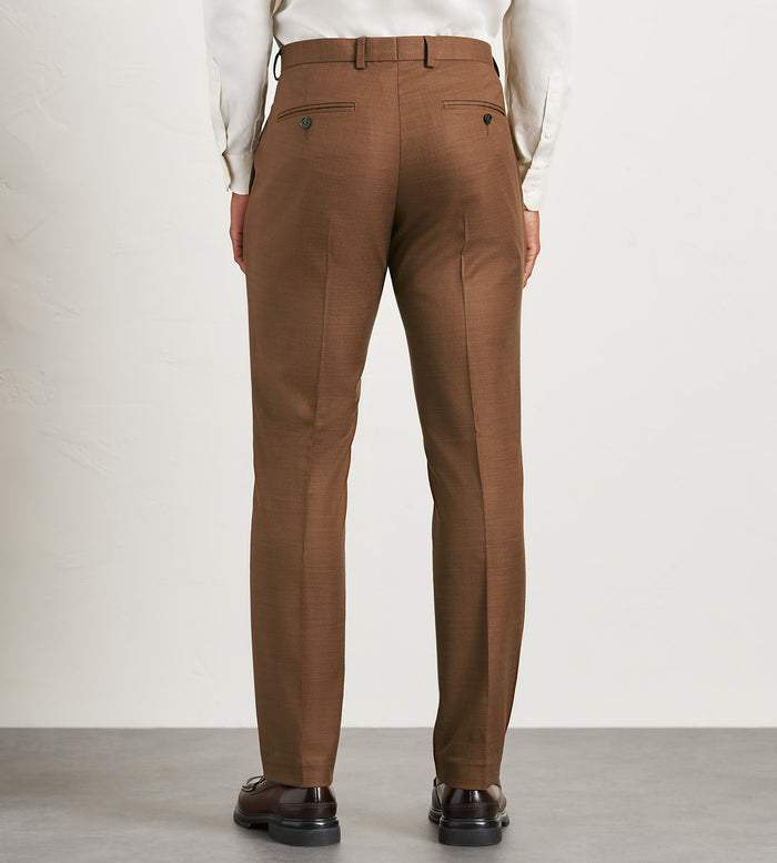 Tip Top Modern Fit Cappuccino Solid Suit Pants