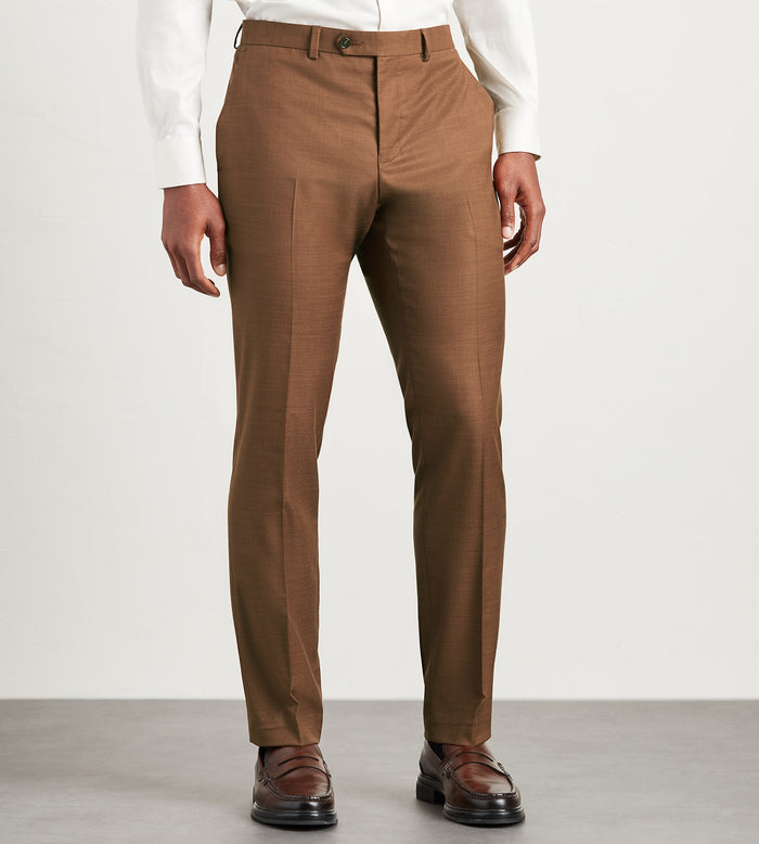 tip top Modern Fit Cappuccino Solid Suit Pants