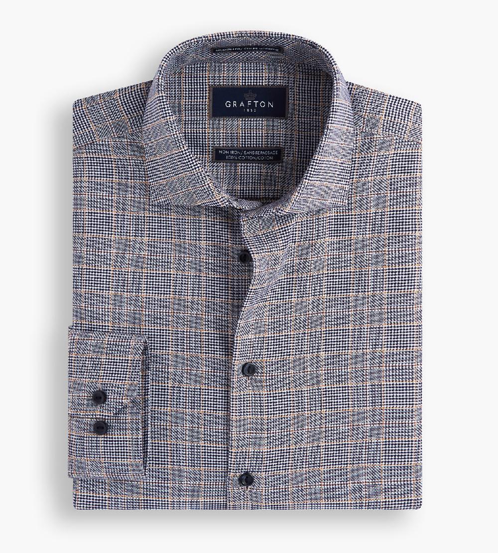 Tip Top Modern Fit Dobby Dress Shirt