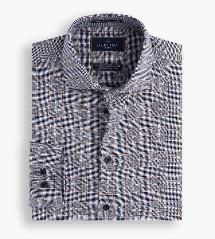 Tip Top Modern Fit Dobby Dress Shirt