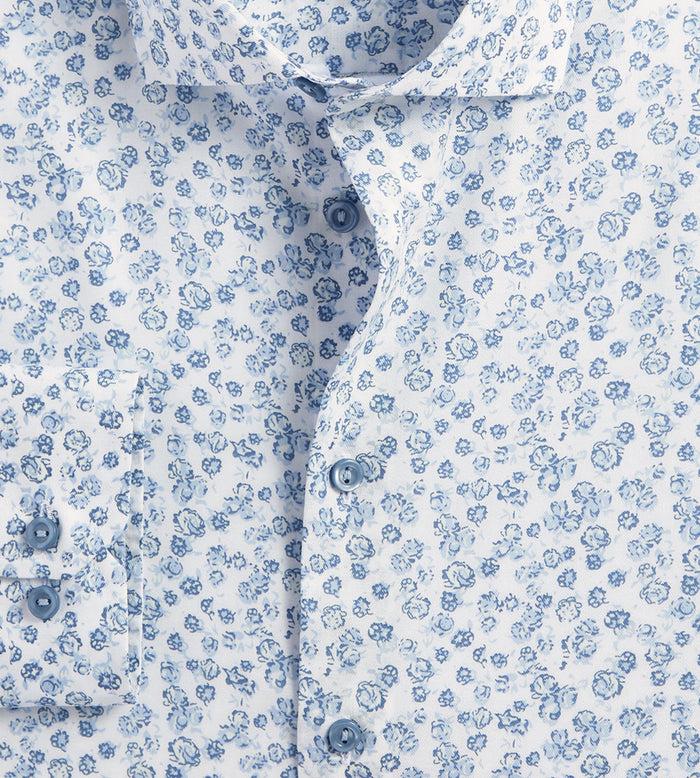 Tip Top Modern Fit Floral Print Dress Shirt