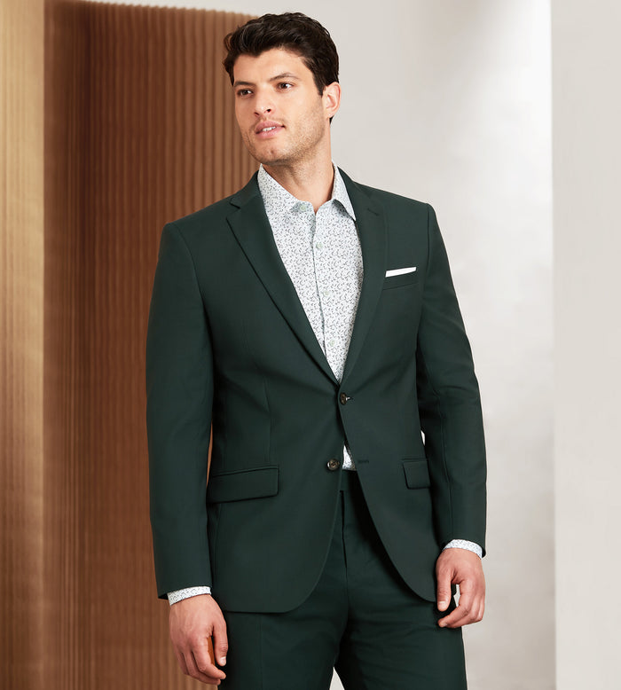 tip top Modern Fit Forest Green Suit