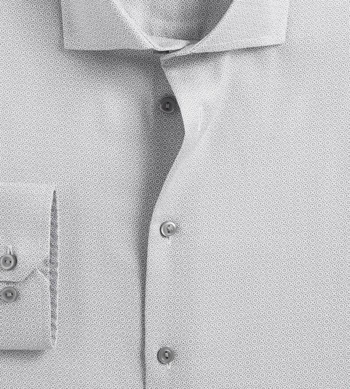 Tip Top Modern Fit Geo Print Dress Shirt