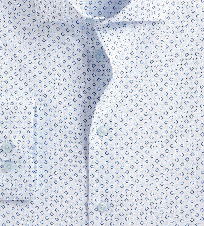 Tip Top Modern Fit Geo Print Dress Shirt