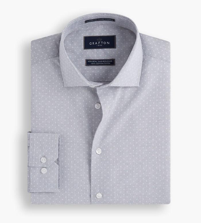 tip top Modern Fit Geo Print Dress Shirt