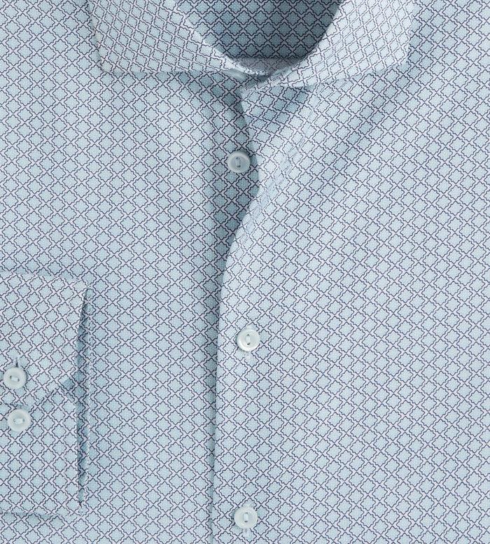 Tip Top Modern Fit Geo Print Dress Shirt