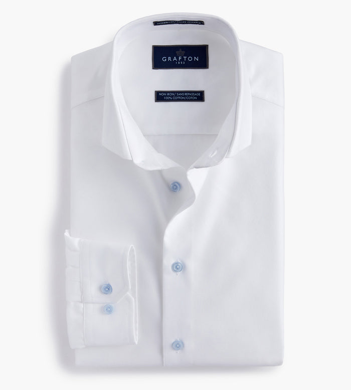 tip top Modern Fit Non-Iron Dress Shirt