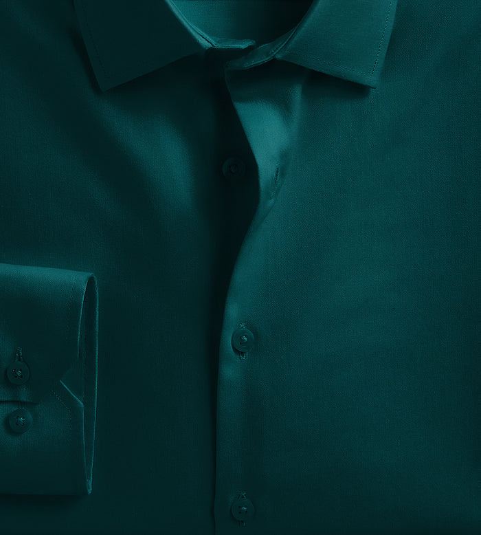 Tip Top Modern Fit Non-Iron Sateen Dress Shirt