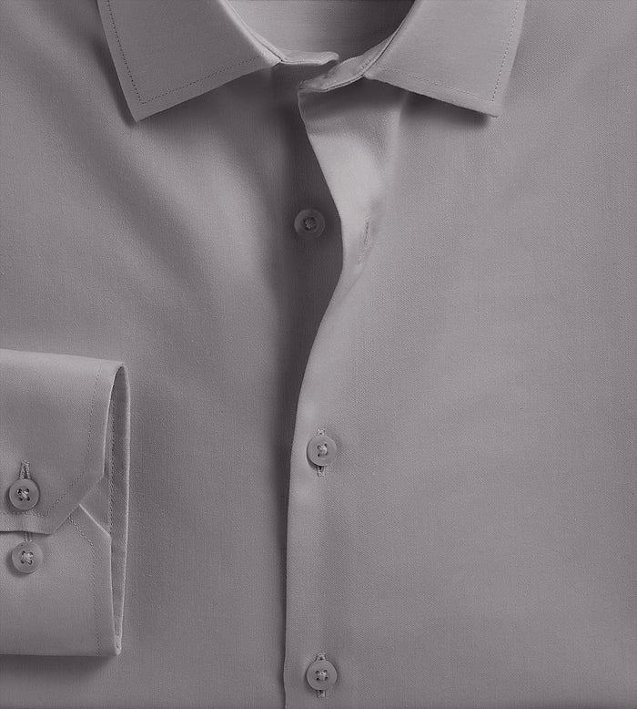 Tip Top Modern Fit Non-Iron Sateen Dress Shirt